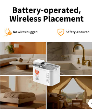 Eversweet Max 2 Pet Water Fountain Cordless