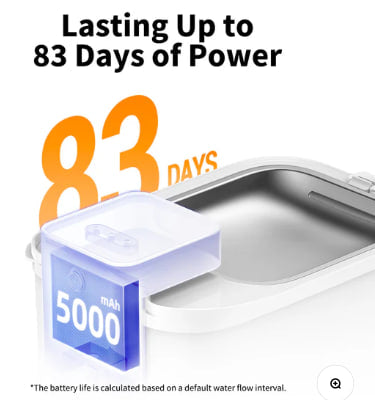 Eversweet Max 2 Pet Water Fountain Cordless