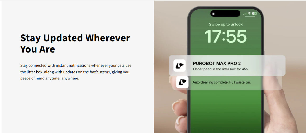 PETKIT PUROBOT MAX PRO 2 Automatic Cat Litter Box