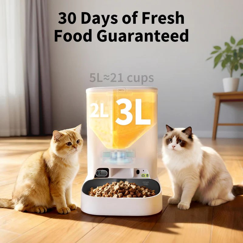 YumShare Dual-hopper 2 Automatic Feeder with Camera