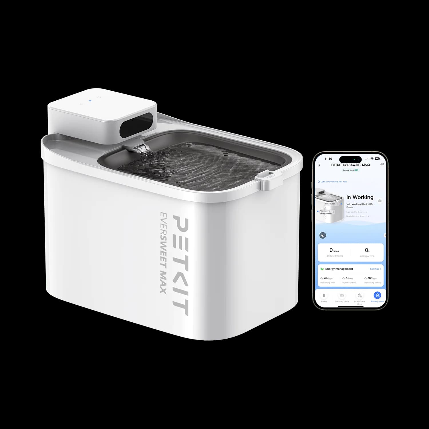 EverSweet Max (Cordless) Pet Water Fountain — product image 1