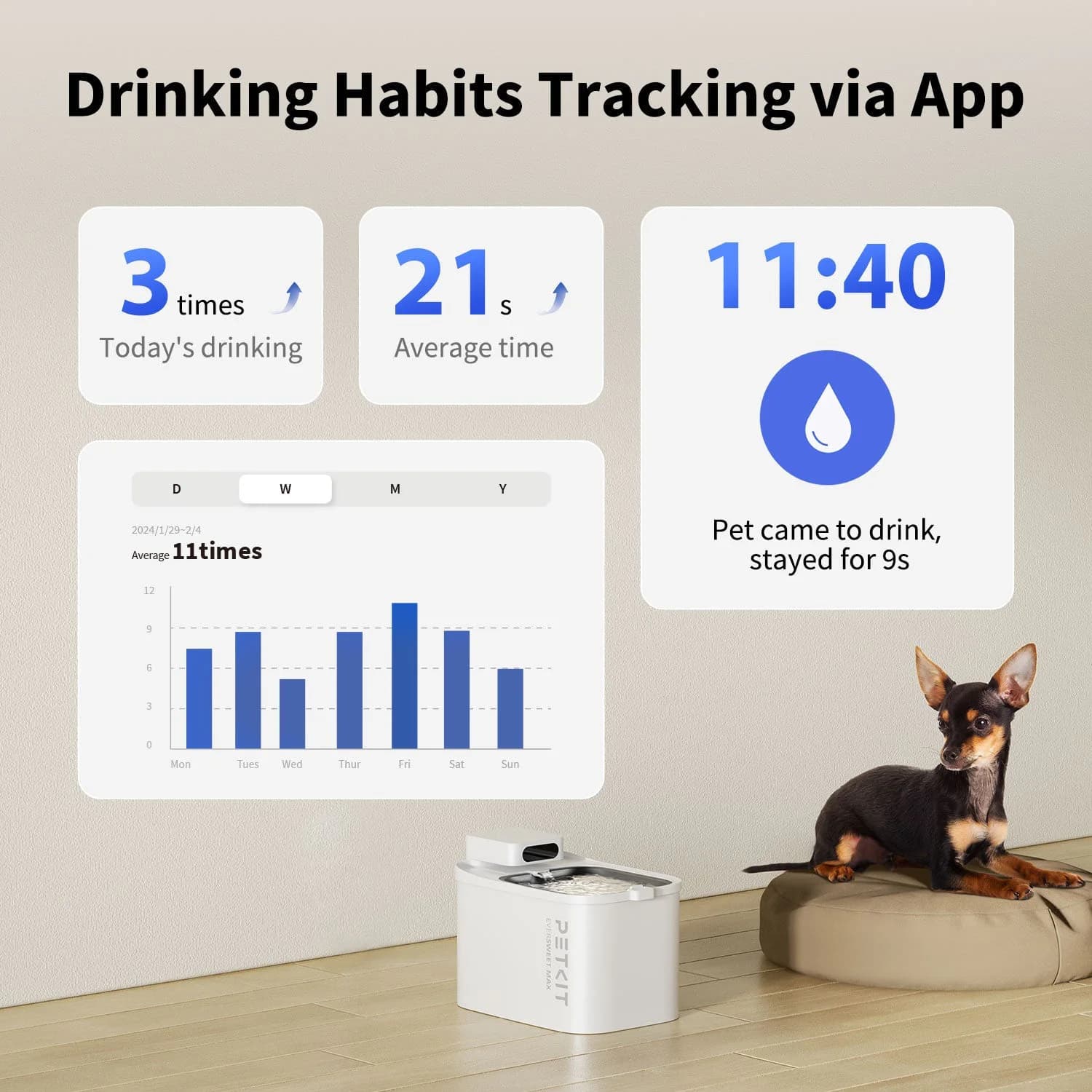 EverSweet Max (Cordless) Pet Water Fountain — product image 6