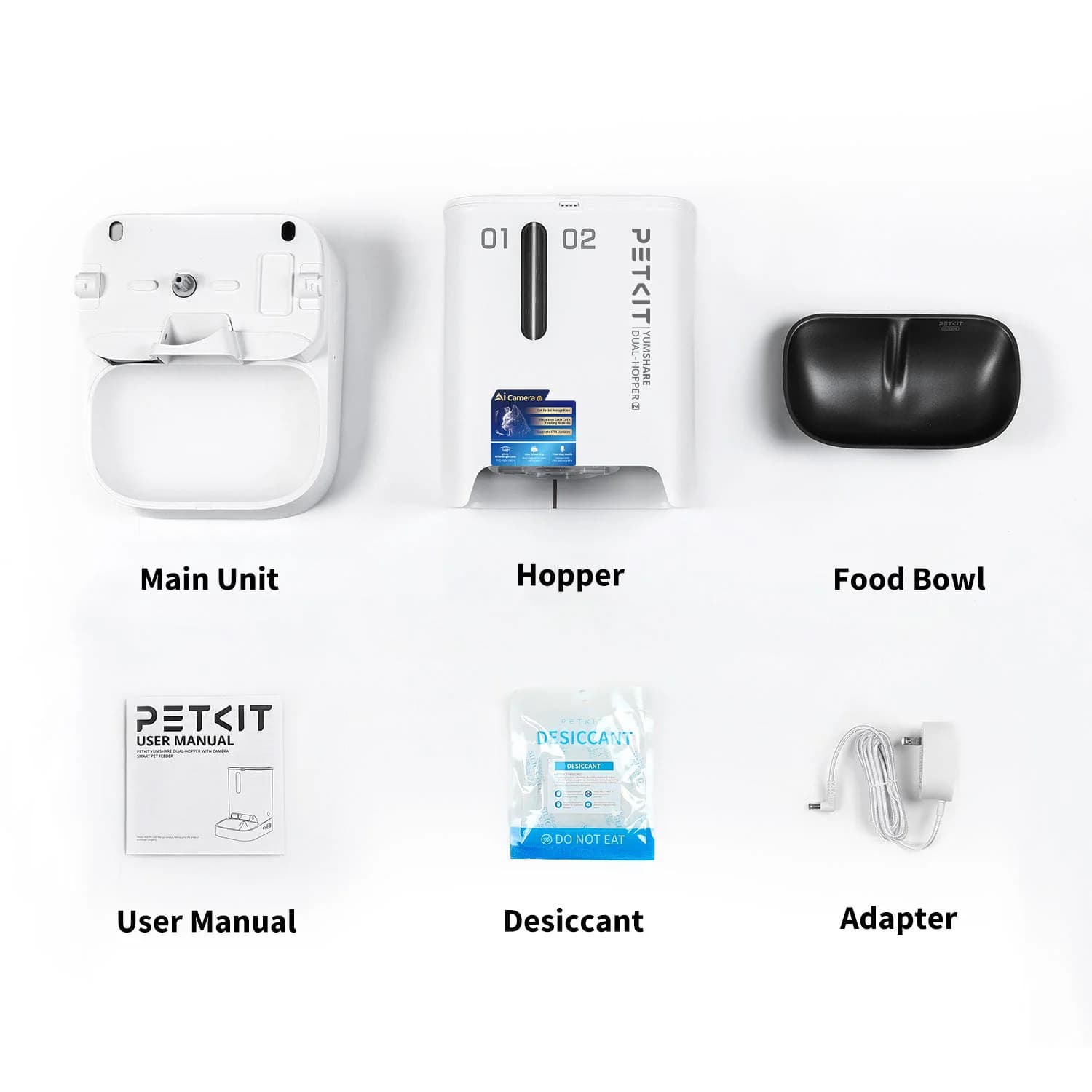 YumShare Dual-hopper 2 Automatic Feeder with Camera — product image 9
