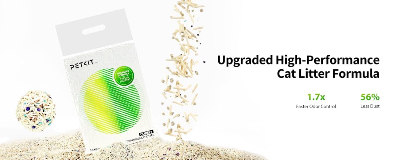 PETKIT Clump+ Tofu Mixed Cat Litter