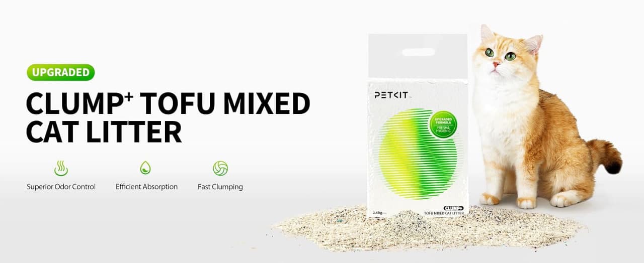 PETKIT Clump+ Tofu Mixed Cat Litter