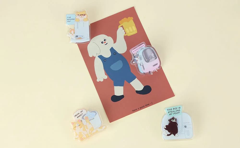 PETKIT Limited Paws & Claws Magnet Collection — Meet The Team