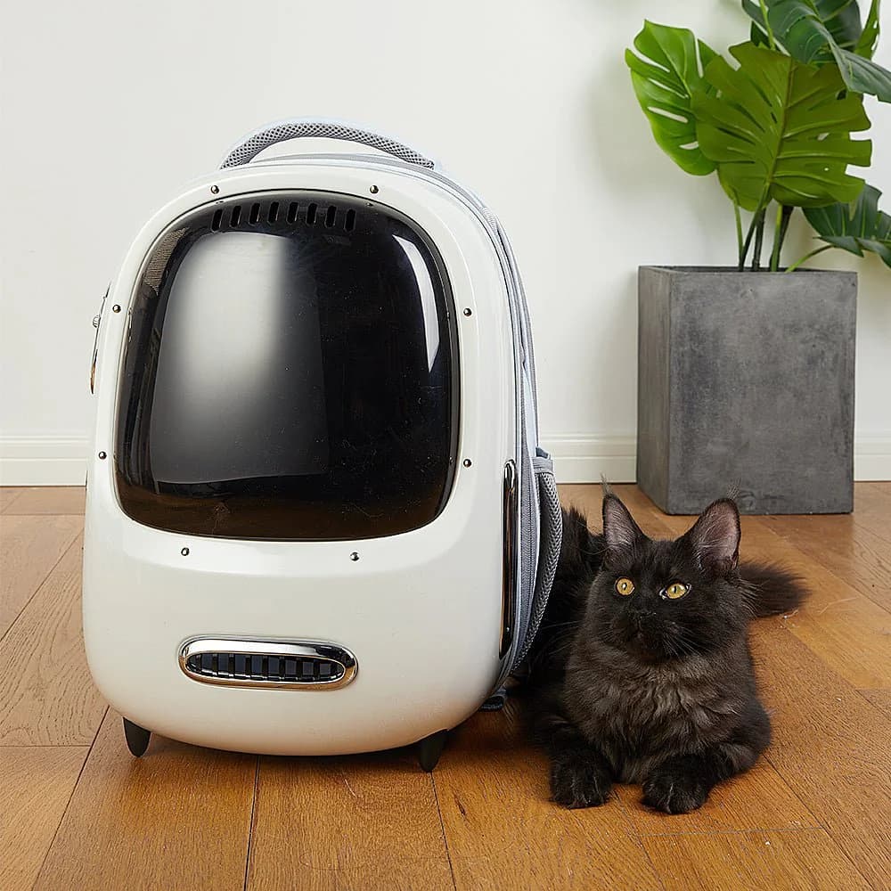 Breezy 2 Cat Carrier - Cream White — product image 10