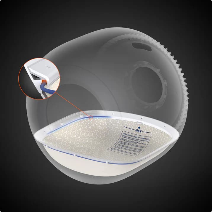 Purobot Ultra patented ShieldBase brim structure