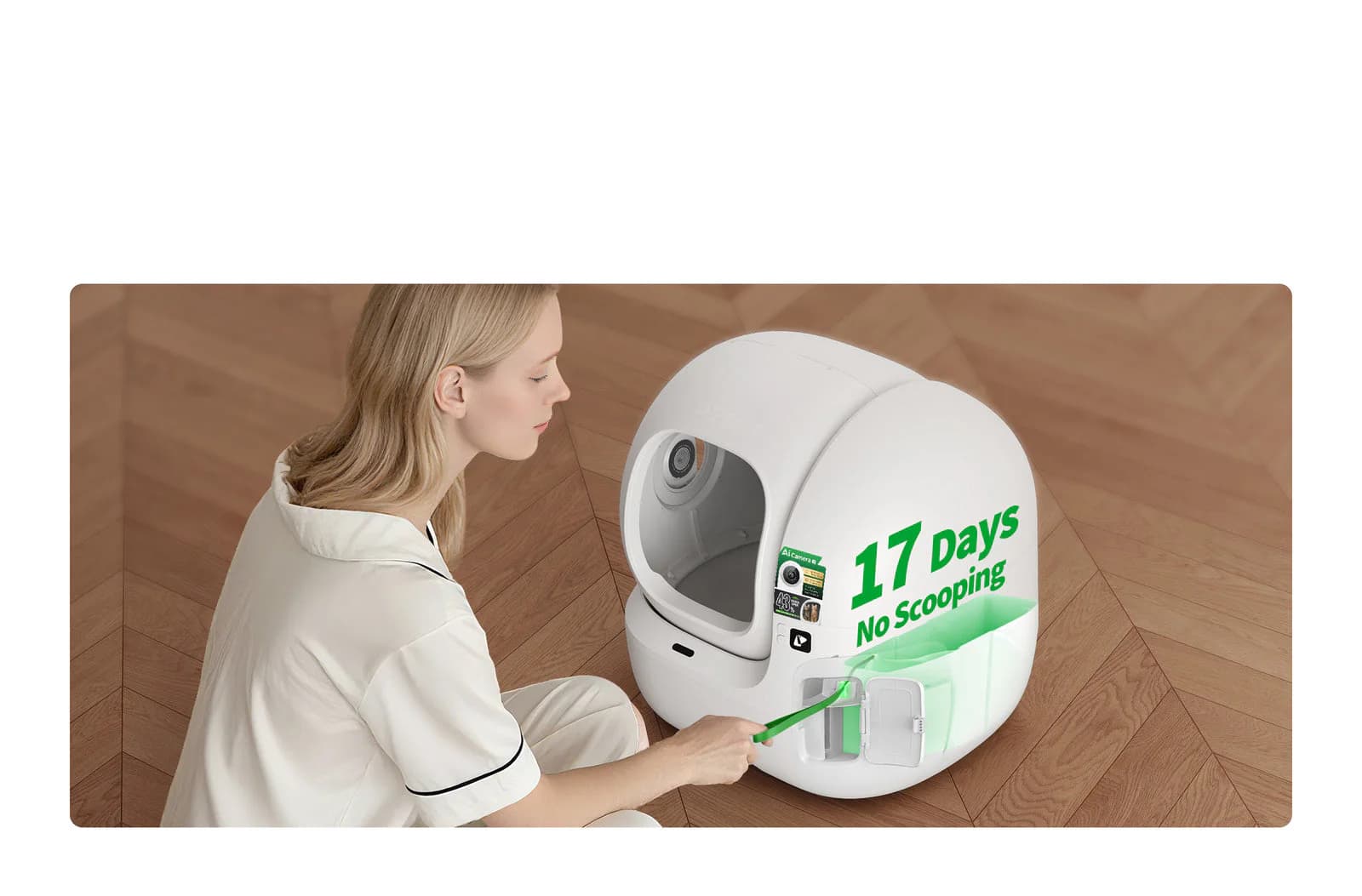 Purobot Max Pro 2 contactless drawstring waste packing