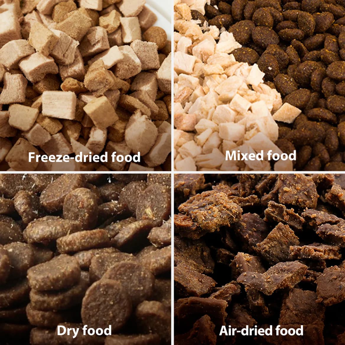 YumShare kibble and freeze-dried food compatibility