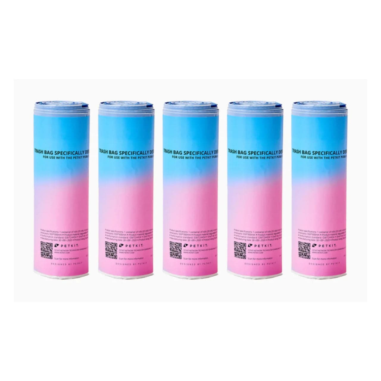 PETKIT Automatic Cat Litter Box Trash Bag Rolls (for Pura X and Pura Max)