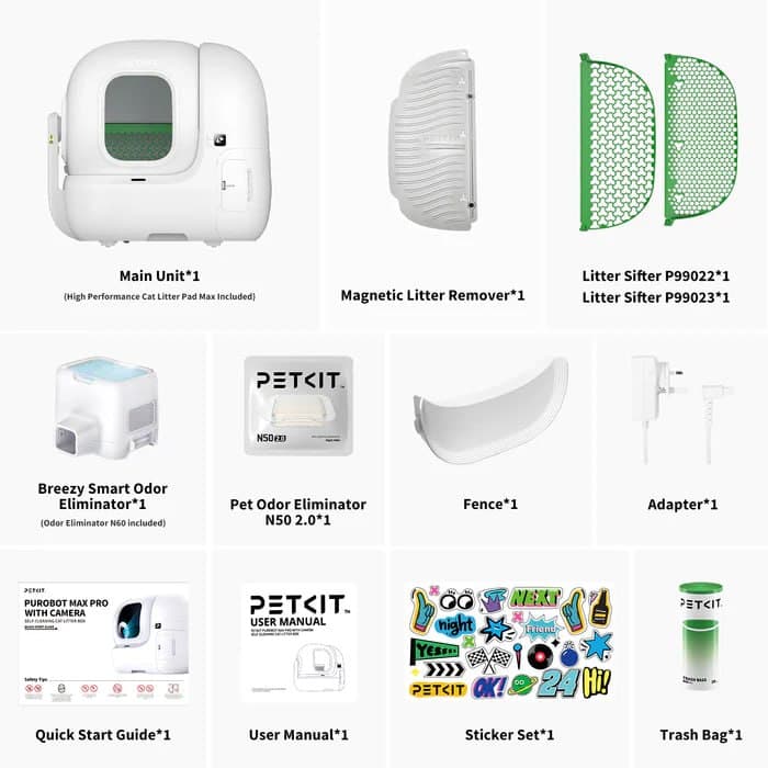 Purobot Max Pro camera monitoring interface