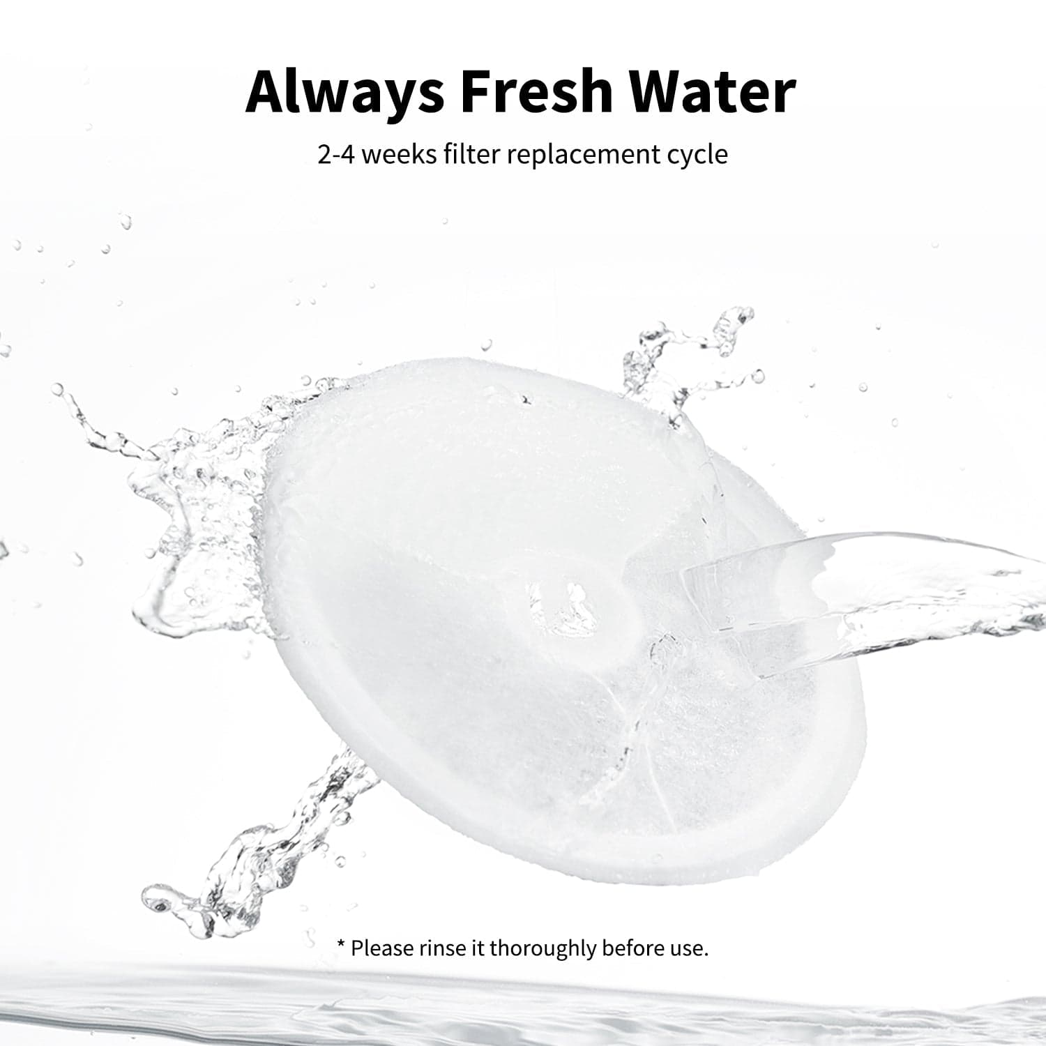 PETKIT Eversweet Water Fountain Filter Unit 3.0 Replacement Cat Fountain Filter Dog Fountain Filter
