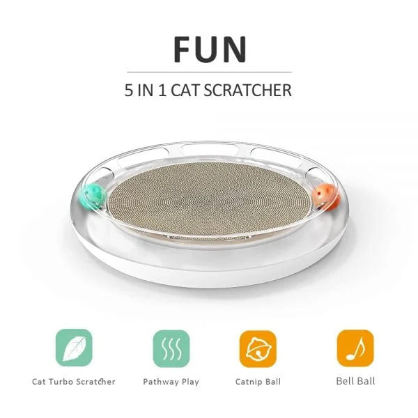 PETKIT 4 in 1 Fun Cat Scratching Toy