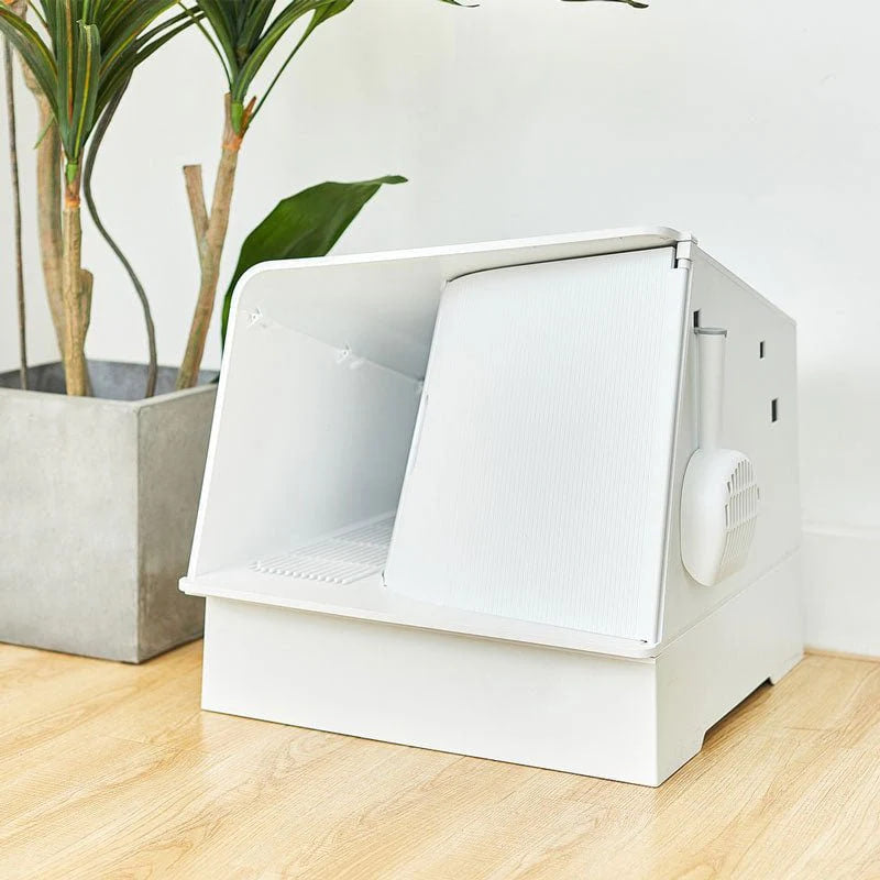 PETKIT White Villa Cat Litter Box