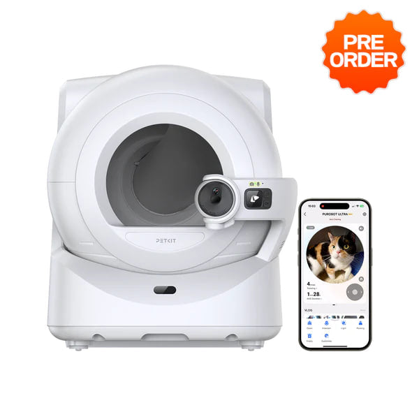 PETKIT PUROBOT Automatic Cat Litter Box ODOR ELIMINATOR With Camera