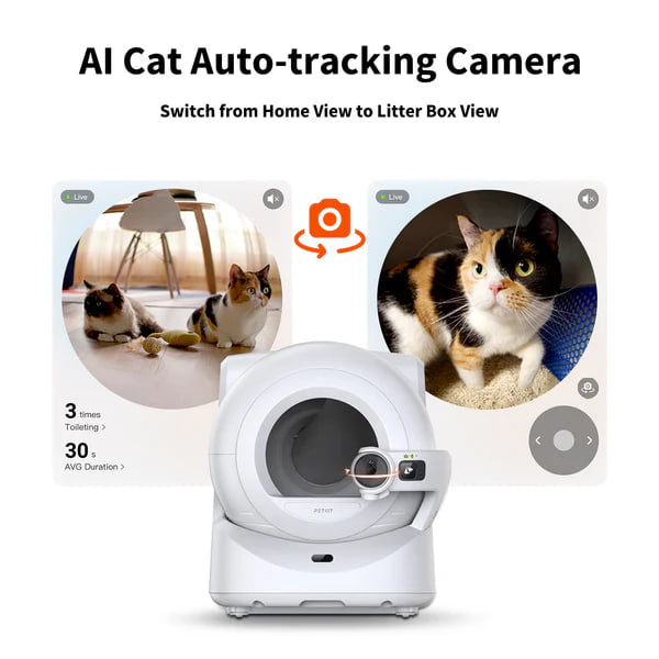 PETKIT PUROBOT Automatic Cat Litter Box ODOR ELIMINATOR With Camera