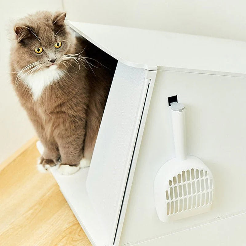 PETKIT White Villa Cat Litter Box