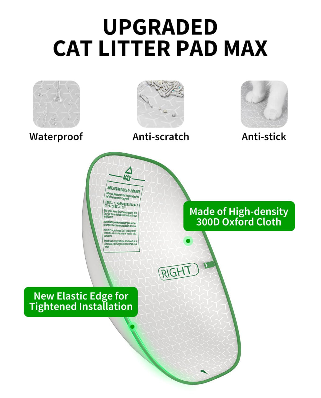 PETKIT PUROBOT Automatic Cat Litter Box ODOR ELIMINATOR With Camera