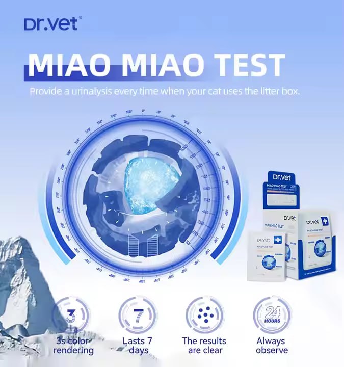 DR. VET MIAO MIAO TEST Urine Occult Blood Test Particles