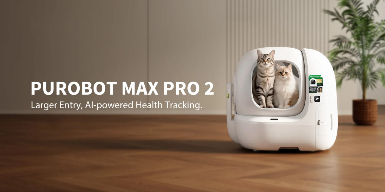 PETKIT PUROBOT MAX PRO 2 Automatic Cat Litter Box