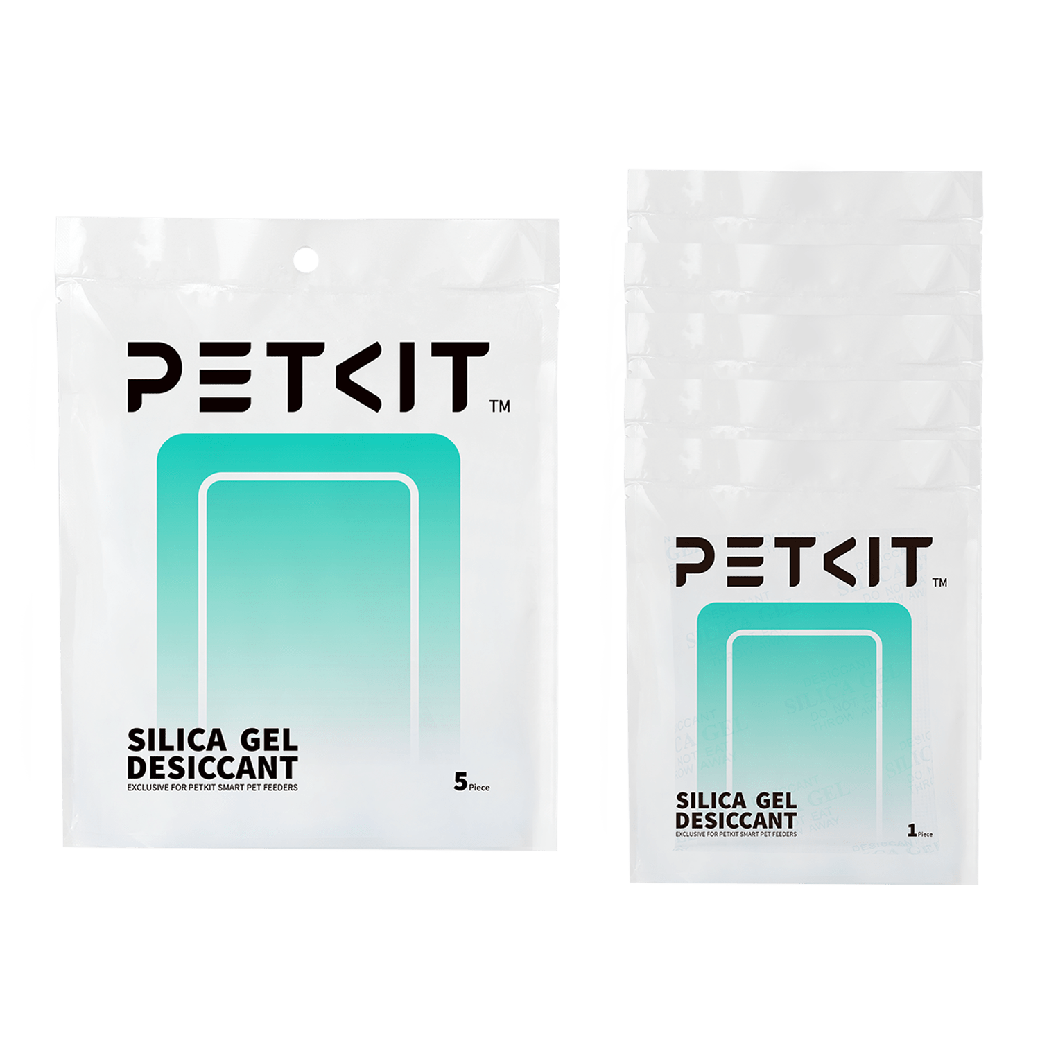 PETKIT Replacement Desiccant Bags for Automatic Pet Feeders Cat Feeder Dog Feeder (5 packs)